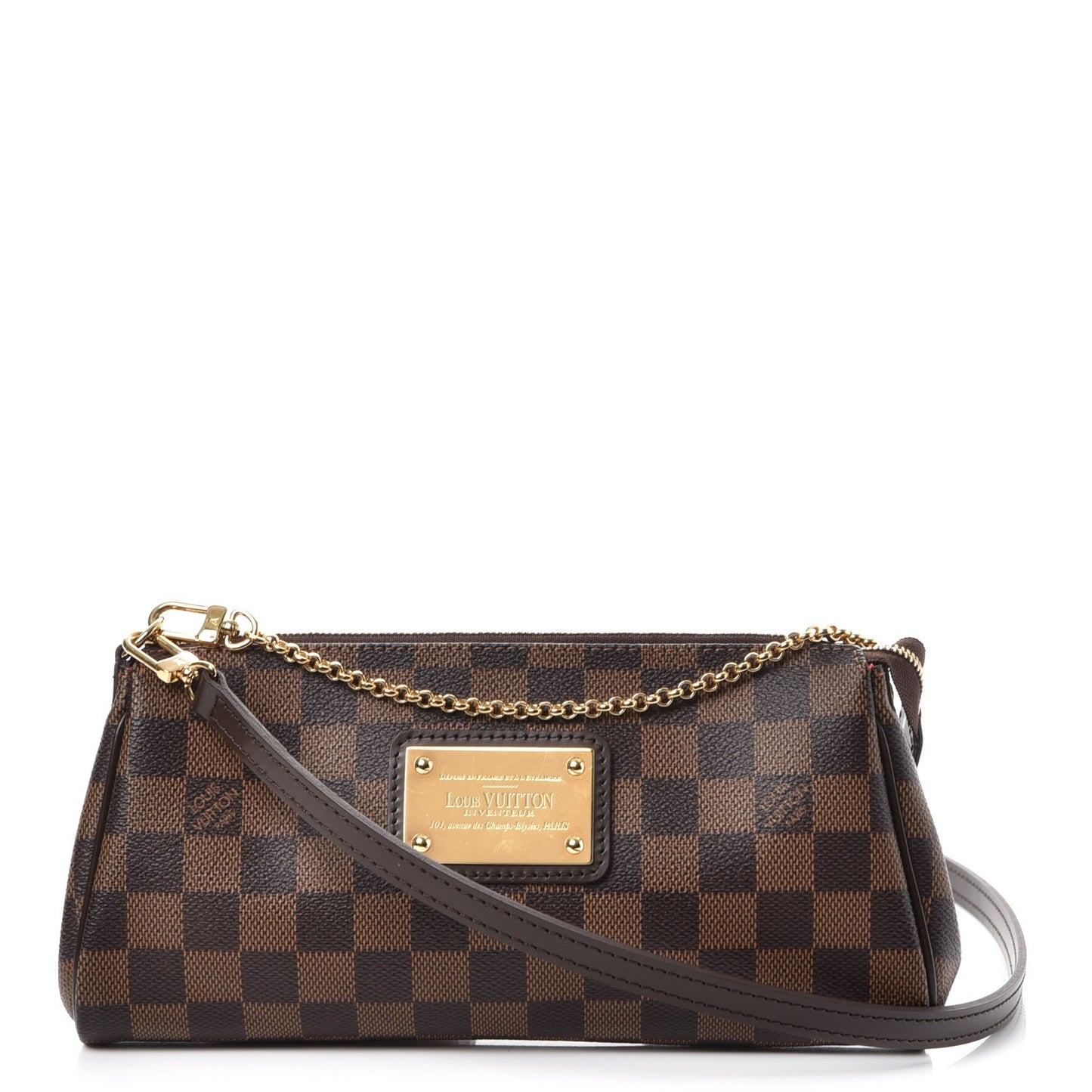 Damier Ebene Eva Clutch
