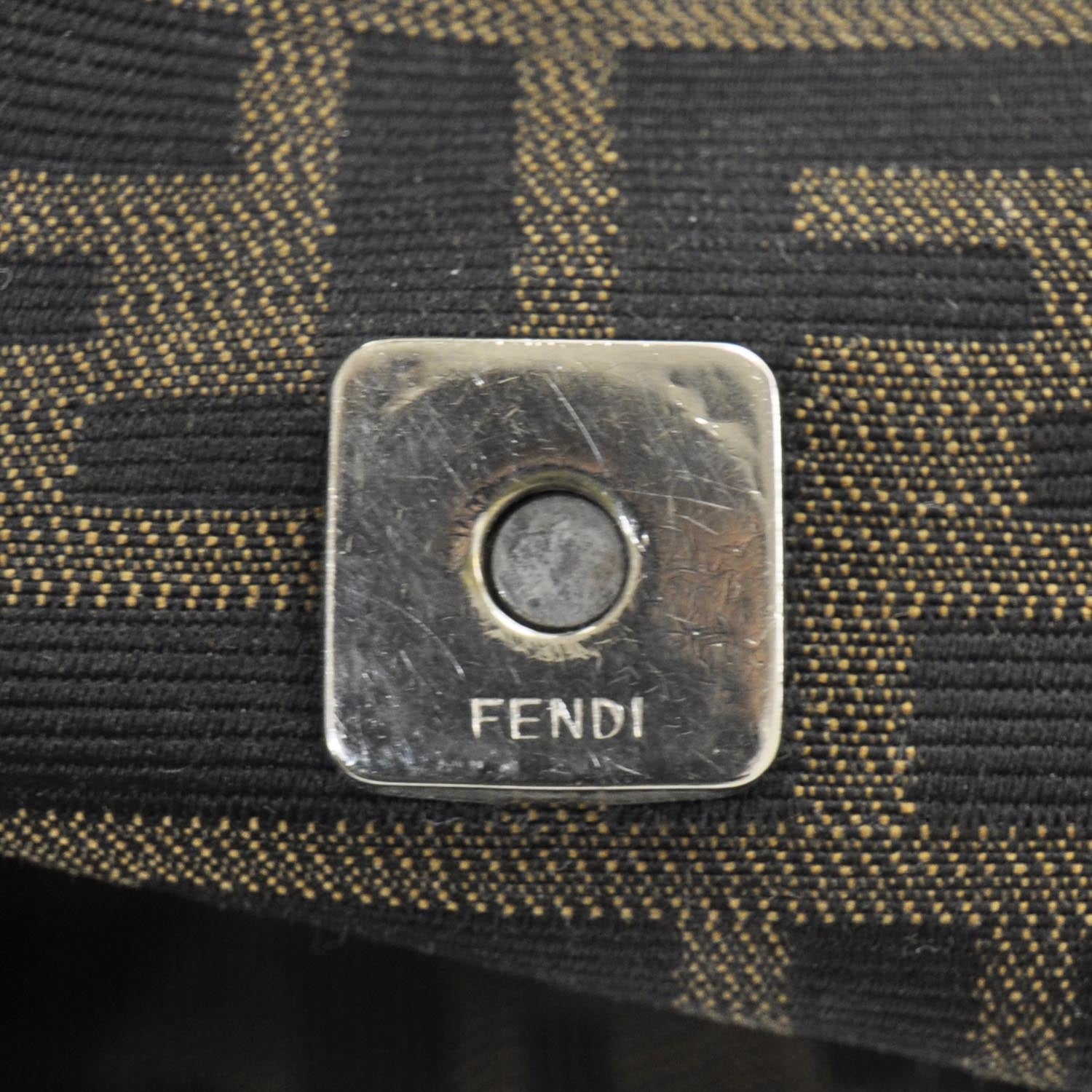 Fendi Zucca Mama Baguette Tobacco 10 of 11