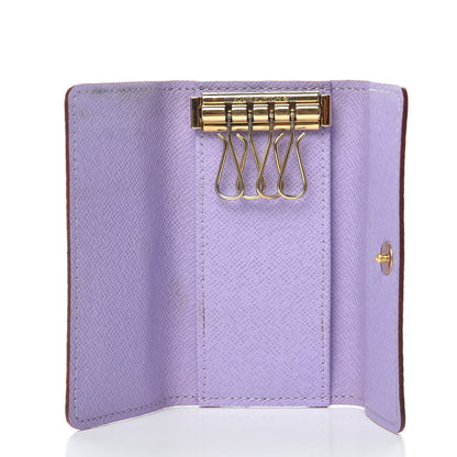 Louis Vuitton Monogram Multicolor Multicles 4 Key Holder Black Violet 5 of 12