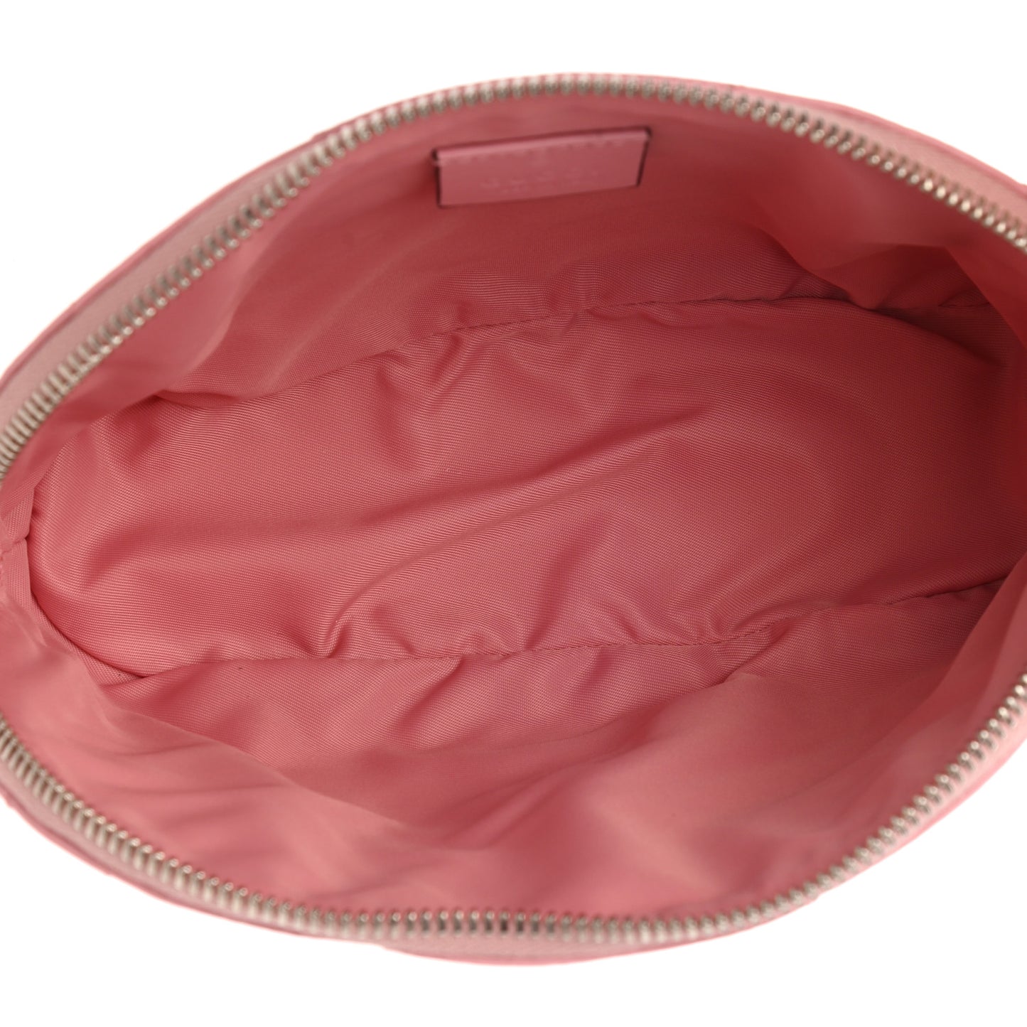 Calfskin Matelasse Large GG Marmont Pouch Cosmetic Case Wild Rose