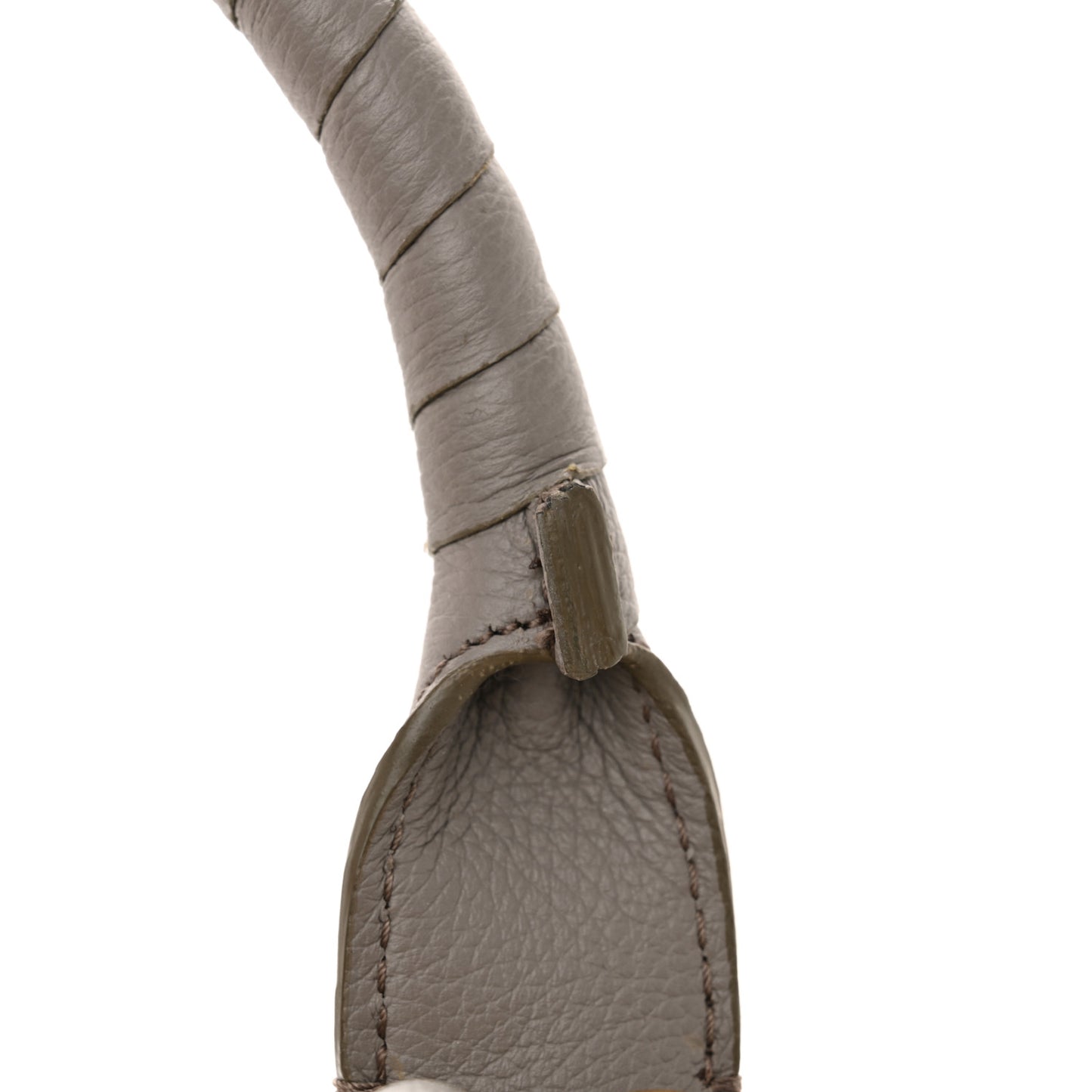 Calfskin Small Marcie Satchel Cashmere Grey