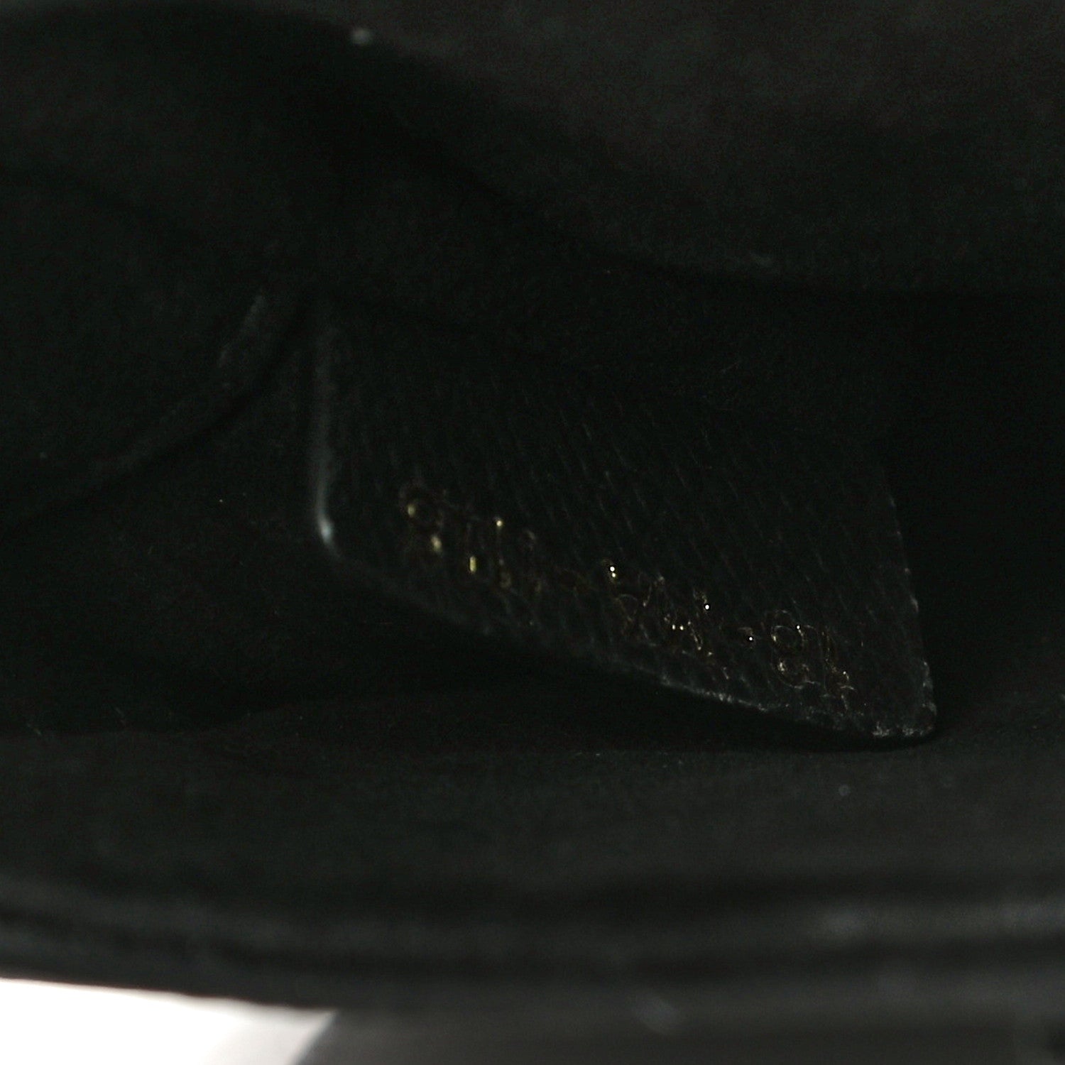 Christian Dior Grained Calfskin Mini Saddle Bag Black 6 of 16