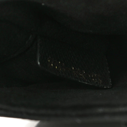 Christian Dior Grained Calfskin Mini Saddle Bag Black 6 of 16