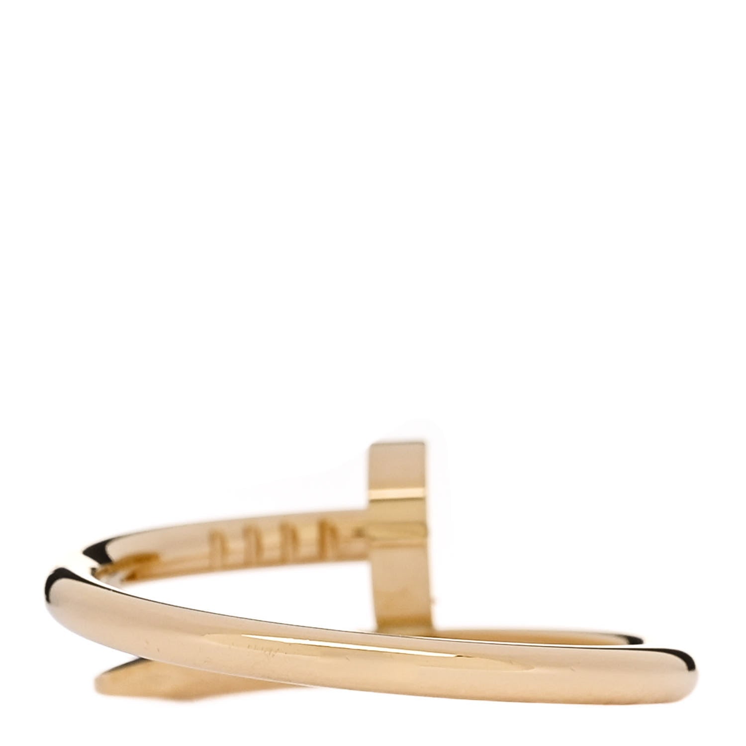 Cartier 18K Yellow Gold Small Juste Un Clou Ring 53 6.25 3 of 5