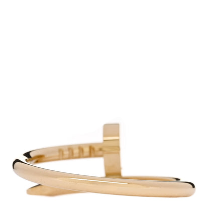Cartier 18K Yellow Gold Small Juste Un Clou Ring 53 6.25 3 of 5