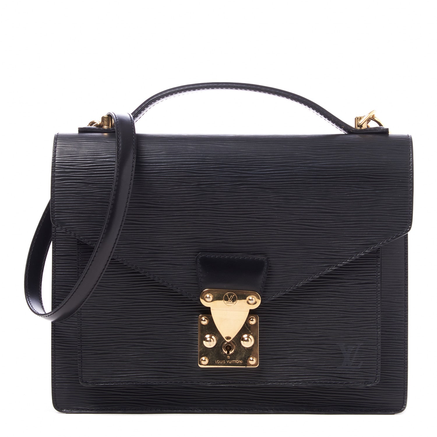 Louis Vuitton Epi Monceau Black 1 of 10