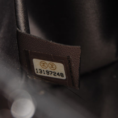 Chanel Patent Calfskin Lucky Symbols Pochette Black 6 of 7