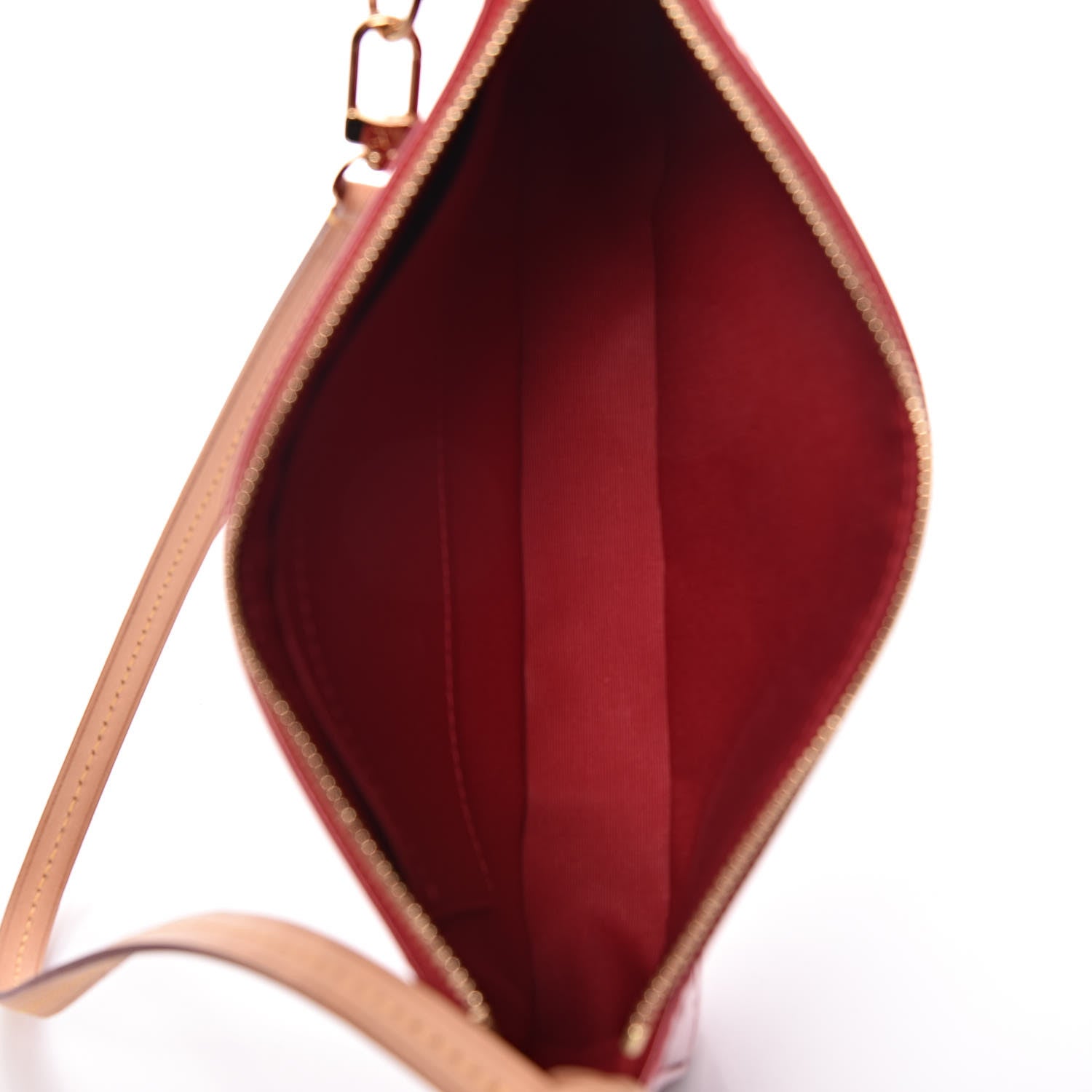 Louis Vuitton Vernis Pochette Accessories NM Pomme d'Amour 5 of 9