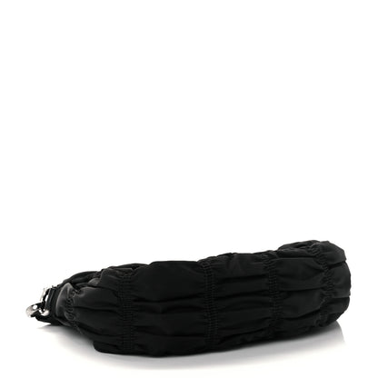 Prada Tessuto Nylon Gaufre Wristlet Black 7 of 24