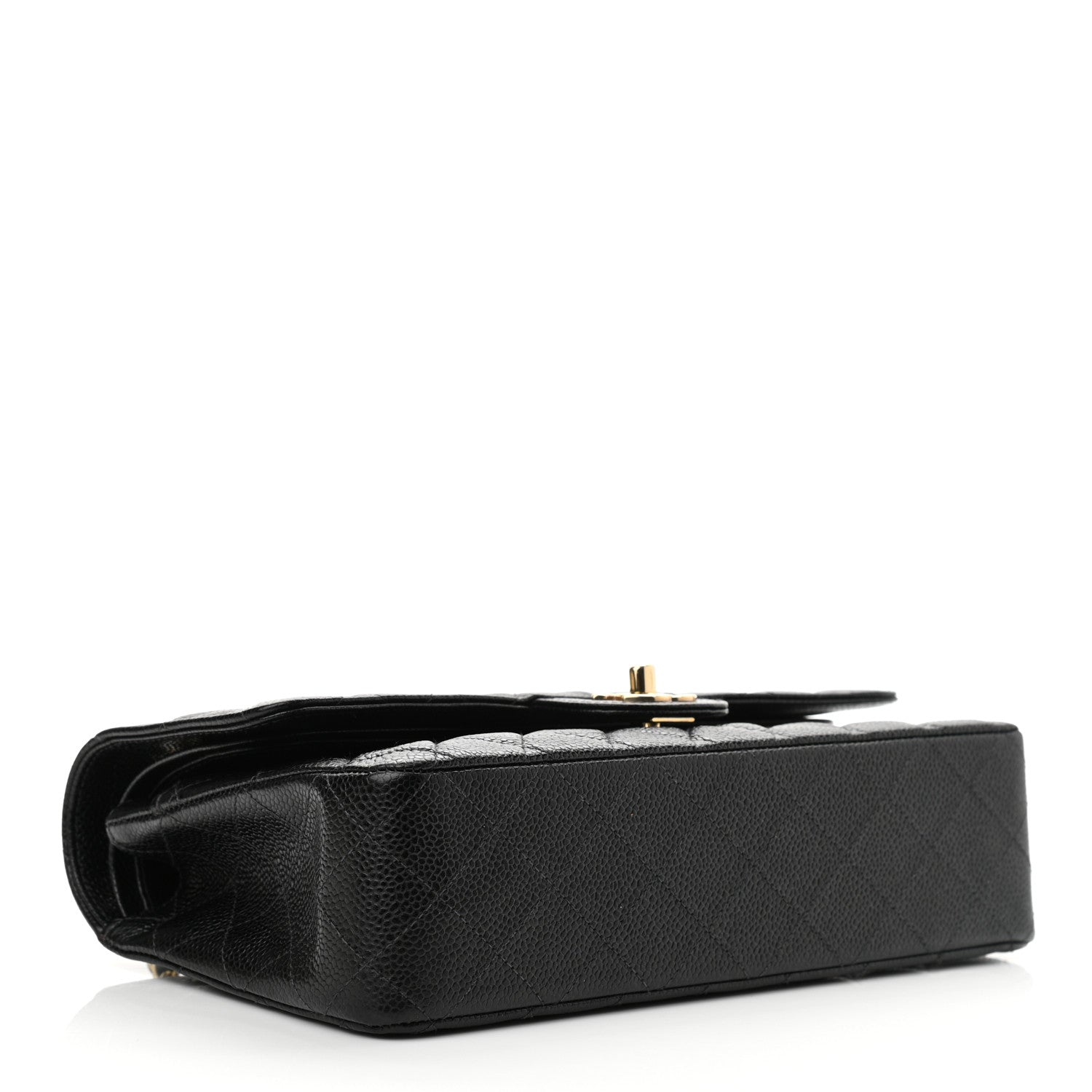 Chanel Caviar Quilted Medium Double Flap Black 4 of 11