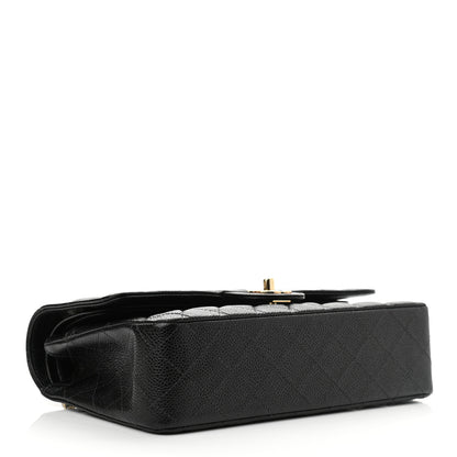 Chanel Caviar Quilted Medium Double Flap Black 4 of 11