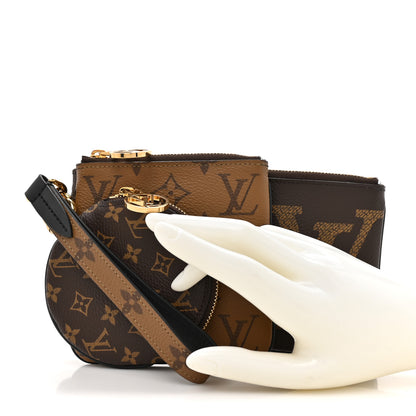 Louis Vuitton Reverse Monogram Giant Trio Pouch 2 of 7