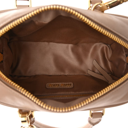 Miu Miu Calfskin Regular Arcadie Top Handle Bag Cameo 5 of 10