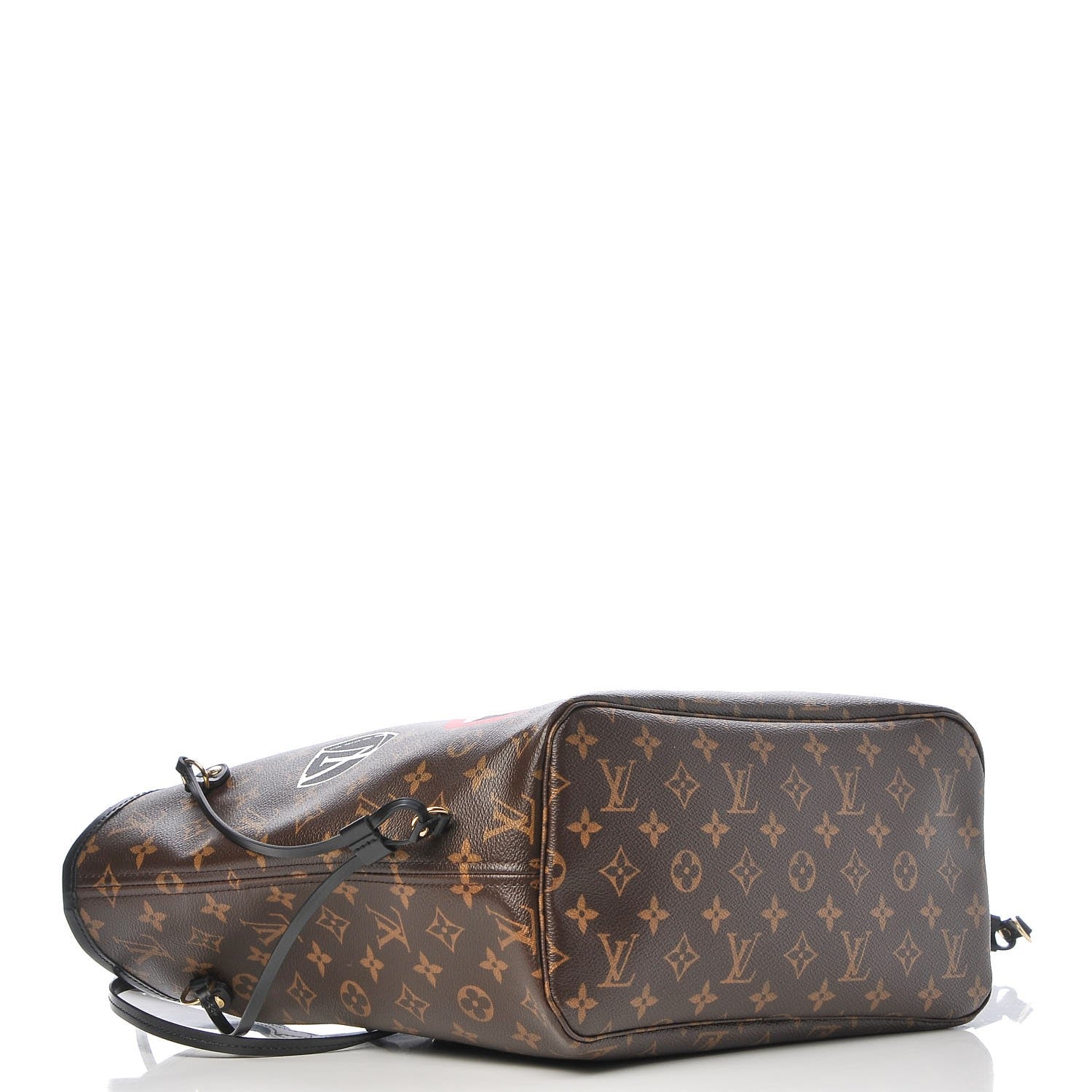 Louis Vuitton Monogram World Tour Neverfull MM 4 of 9