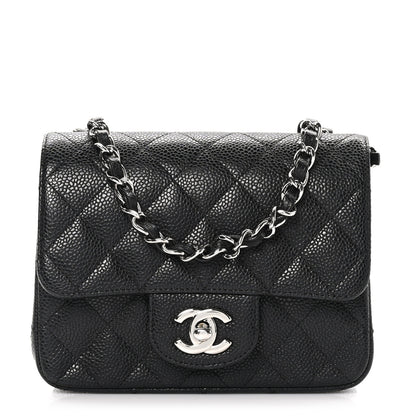Chanel Caviar Quilted Mini Square Flap Black 1 of 10