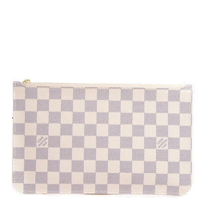 Louis Vuitton Damier Azur Neverfull MM GM Pochette 1 of 8