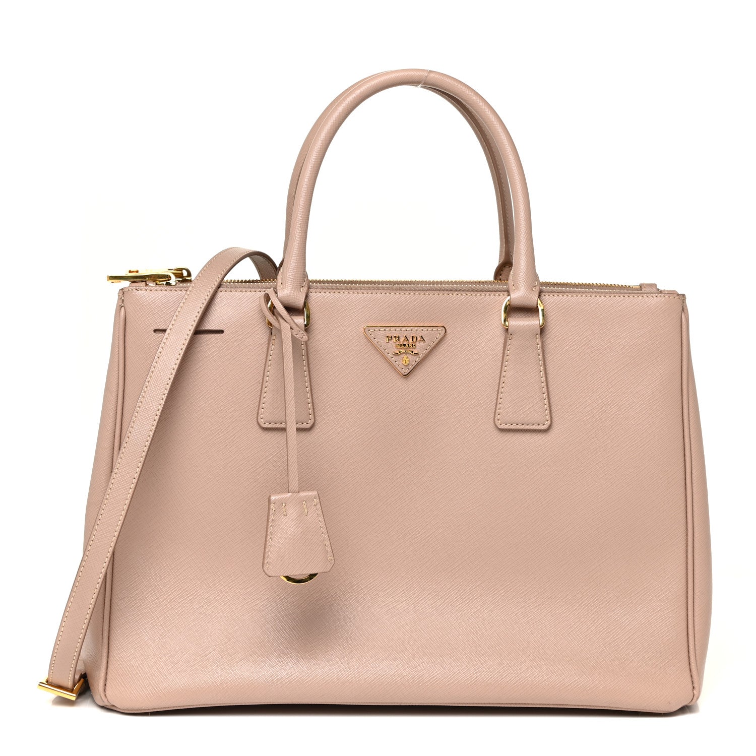Prada Saffiano Small Galleria Double Zip Tote Cammeo 1 of 20