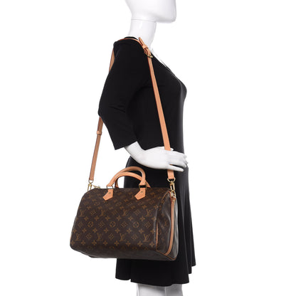 Louis Vuitton Monogram Speedy Bandouliere 30 2 of 11