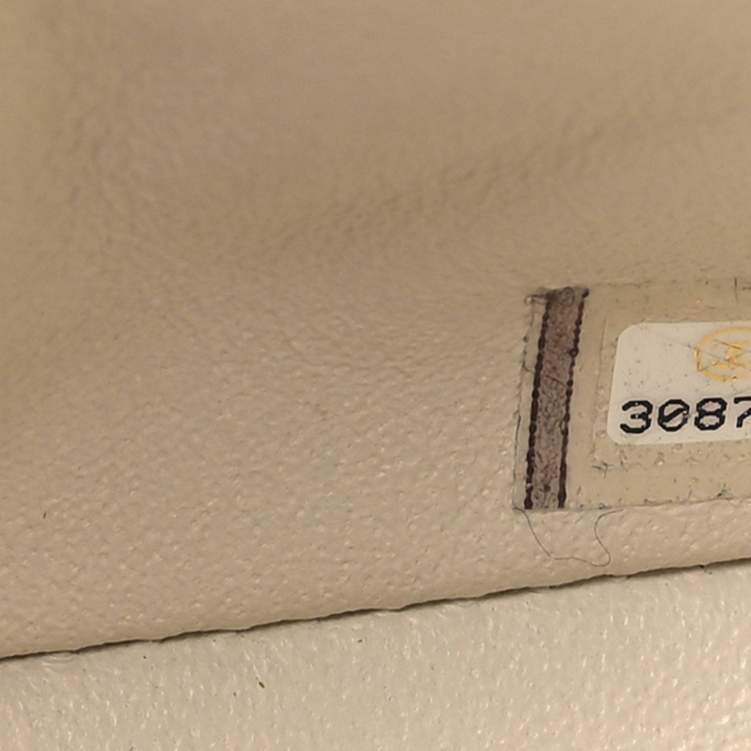 Chanel Lambskin Chevron Quilted Mini Square Flap White 7 of 11
