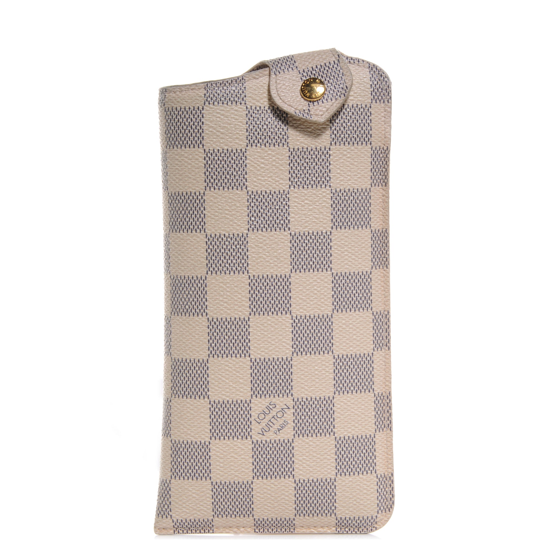 Louis Vuitton Damier Azur Sunglasses Case MM 1 of 6