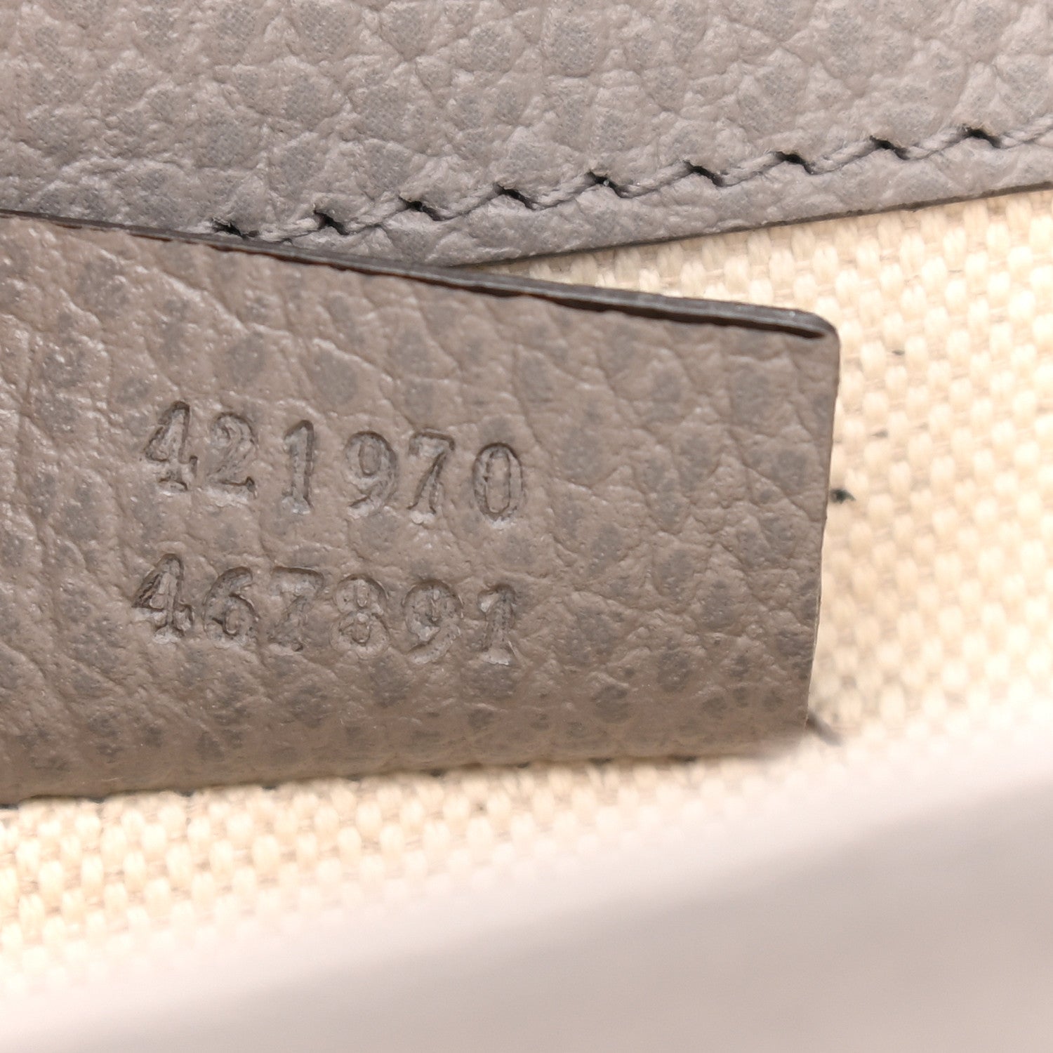 Gucci Calfskin Mini Dionysus Shoulder Bag Dusty Grey 7 of 9