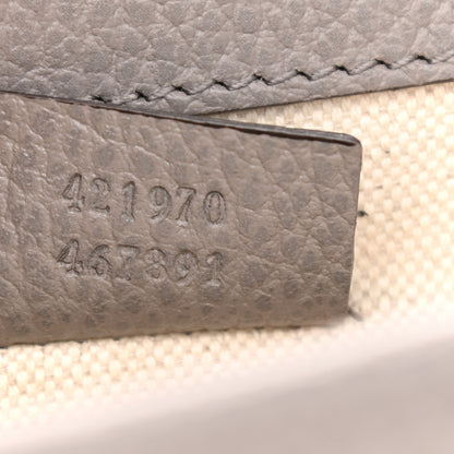 Gucci Calfskin Mini Dionysus Shoulder Bag Dusty Grey 7 of 9