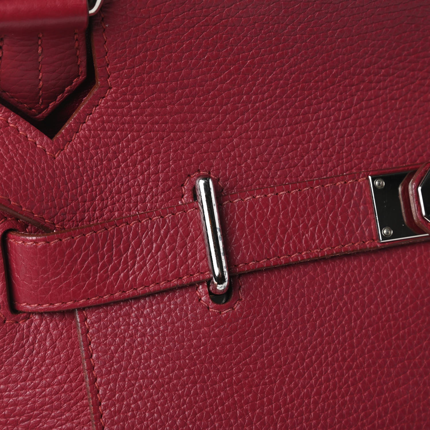 Hermes Taurillon Clemence Jypsiere 31 Rubis 13 of 13