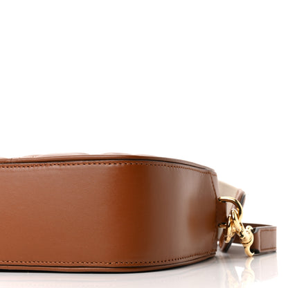 Gucci Calfskin GG Matelasse Shoulder Bag Peanut Brown Natural 9 of 9