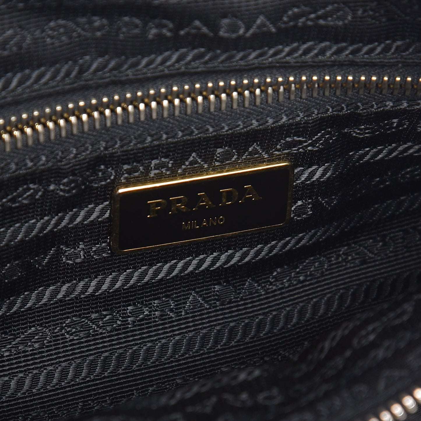 Tessuto Nylon Saffiano Crossbody Bag Black