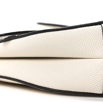Christian Dior Grained Calfskin Saddle Bag White 10 of 11