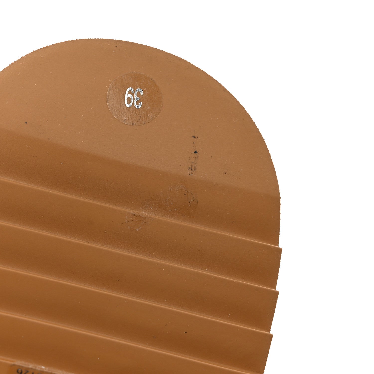 Gucci Monogram Jumbo GG Nappa Samoa Platform 40mm Slide Sandals 39 Camel Ebony New Acero 10 of 11