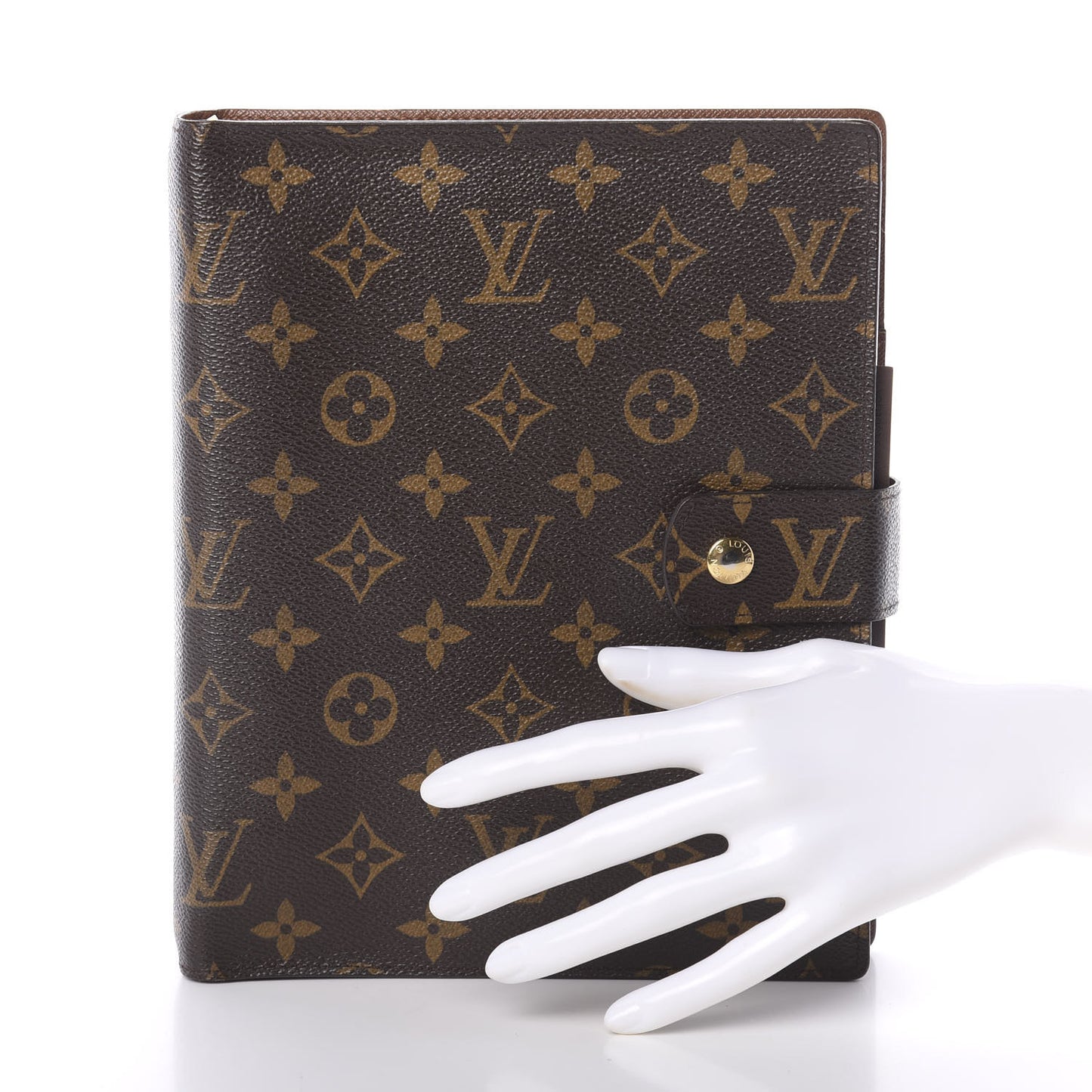 Monogram Large Ring Agenda Cover