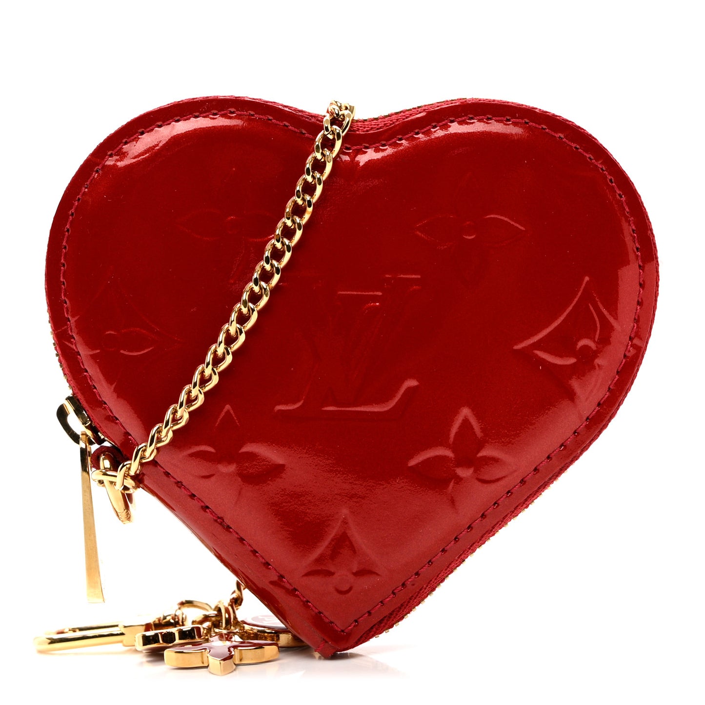 Vernis Coeur Heart Coin Purse Pomme D'Amour