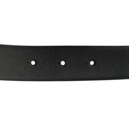 Chanel Calfskin CC Reversible Belt 110 44 Black Burgundy 4 of 6