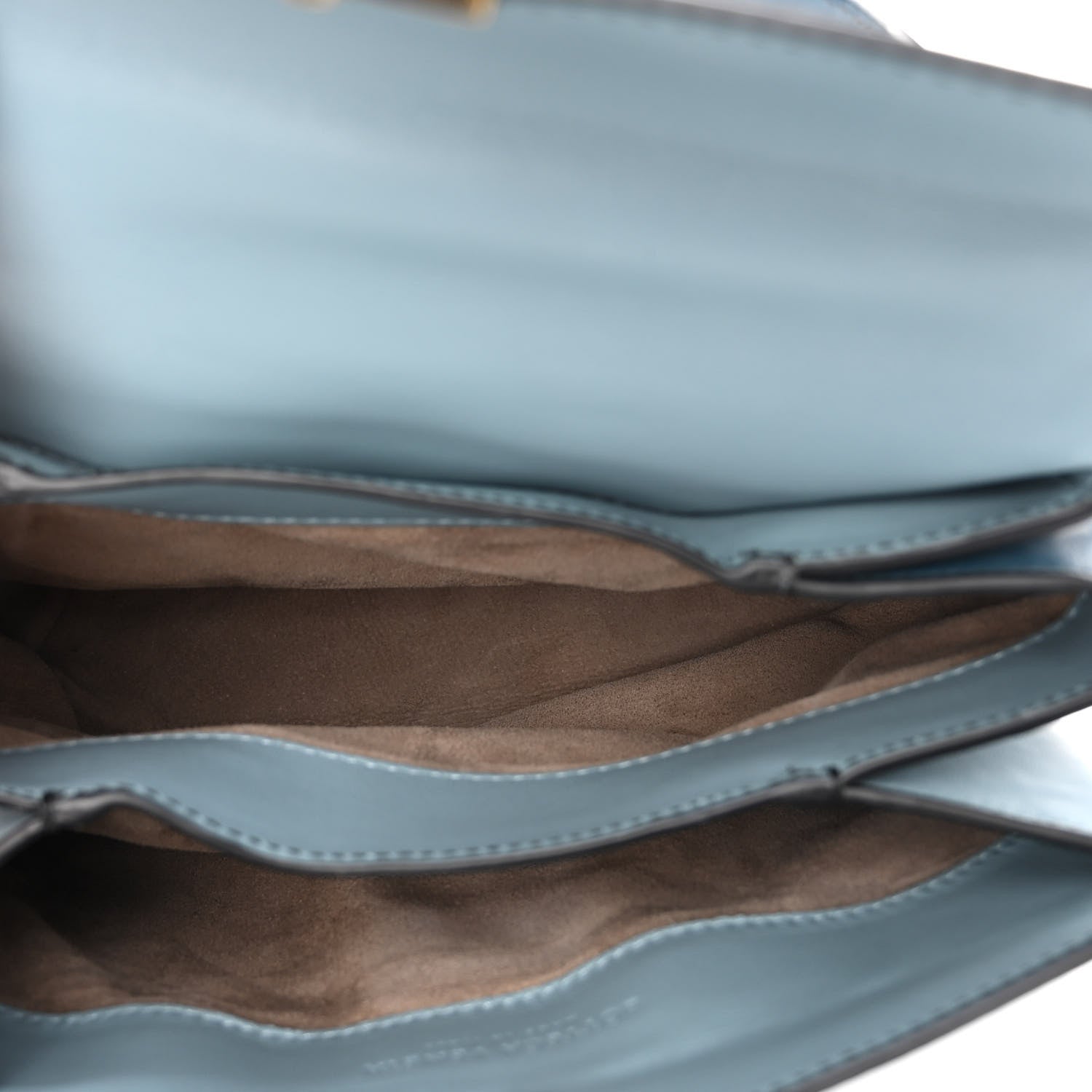 Bottega Veneta Nappa Small Piazza Bag Blue 5 of 9