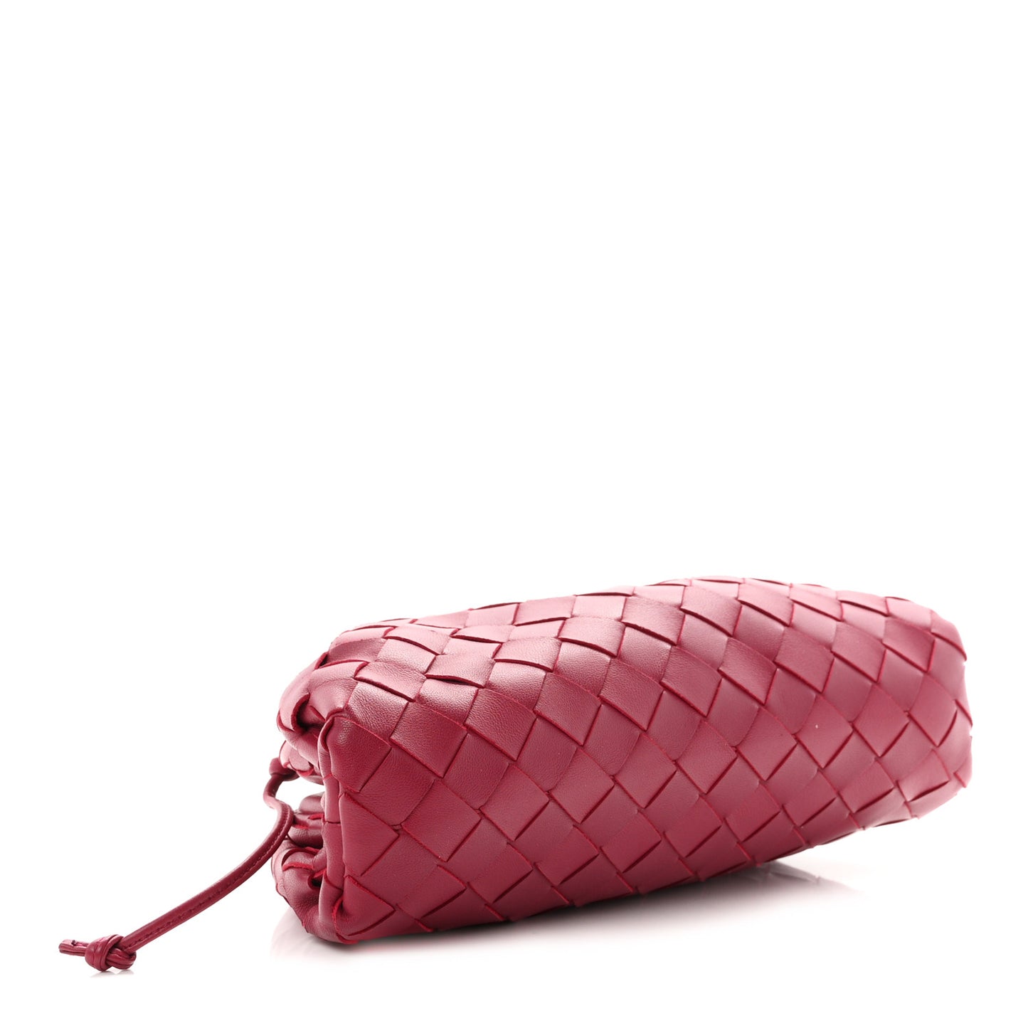 Nappa Intrecciato The Mini Pouch Bordeaux