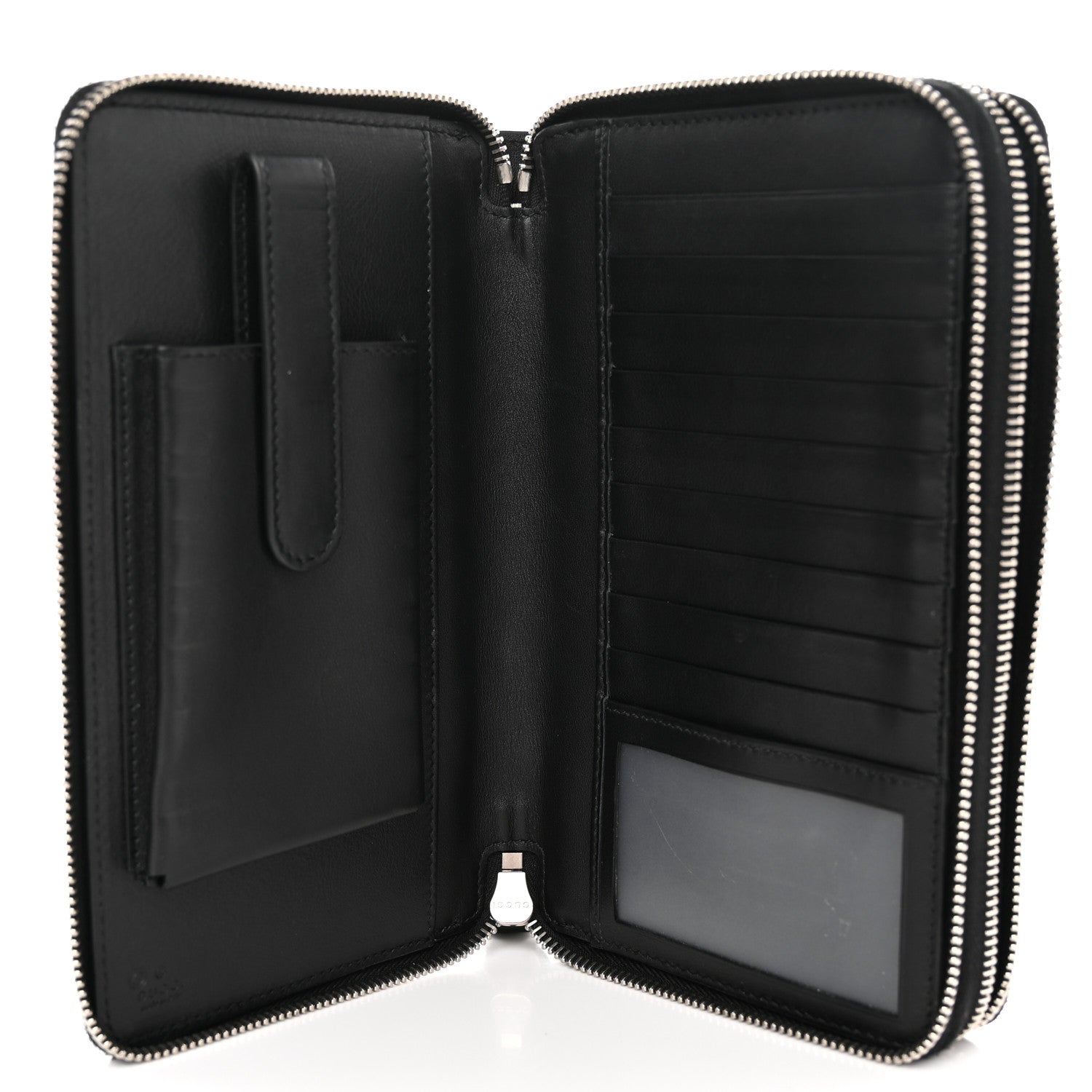 Gucci Microguccissima Zip Around Top Handle Travel Wallet Testa Di Moro 6 of 8