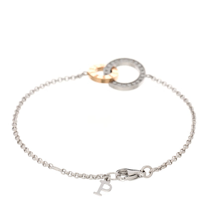 Piaget 18K Rose White Gold Diamond Possession Toi & Moi Bracelet 2 of 3