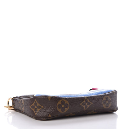 Louis Vuitton Monogram 2018 Christmas Animation Mini Bears Pochette Accessories 4 of 8