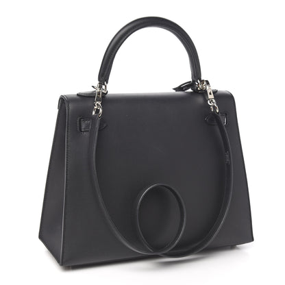 Hermes Sombrero Kelly Sellier 25 Black 2 of 12