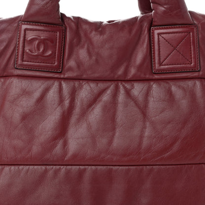 Chanel Lambskin Quilted Medium Coco Cocoon Reversible Tote Black 13 of 19
