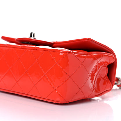 Chanel Patent Calfskin Quilted Mini Rectangular Flap Red 9 of 9
