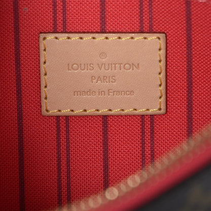 Louis Vuitton Monogram Neverfull MM GM Pochette Grenade 6 of 7