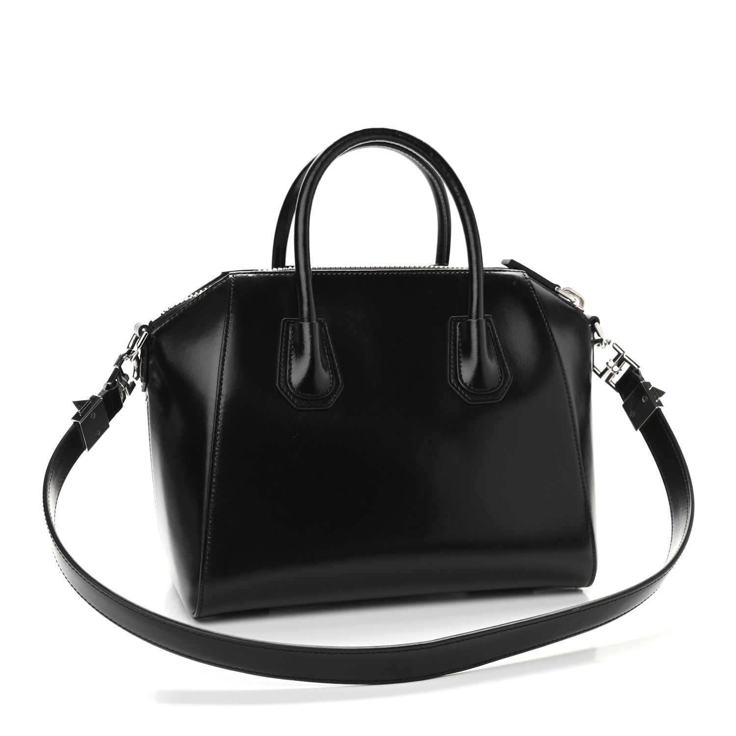 Givenchy Shiny Lord Calfskin Small Antigona Black 3 of 9
