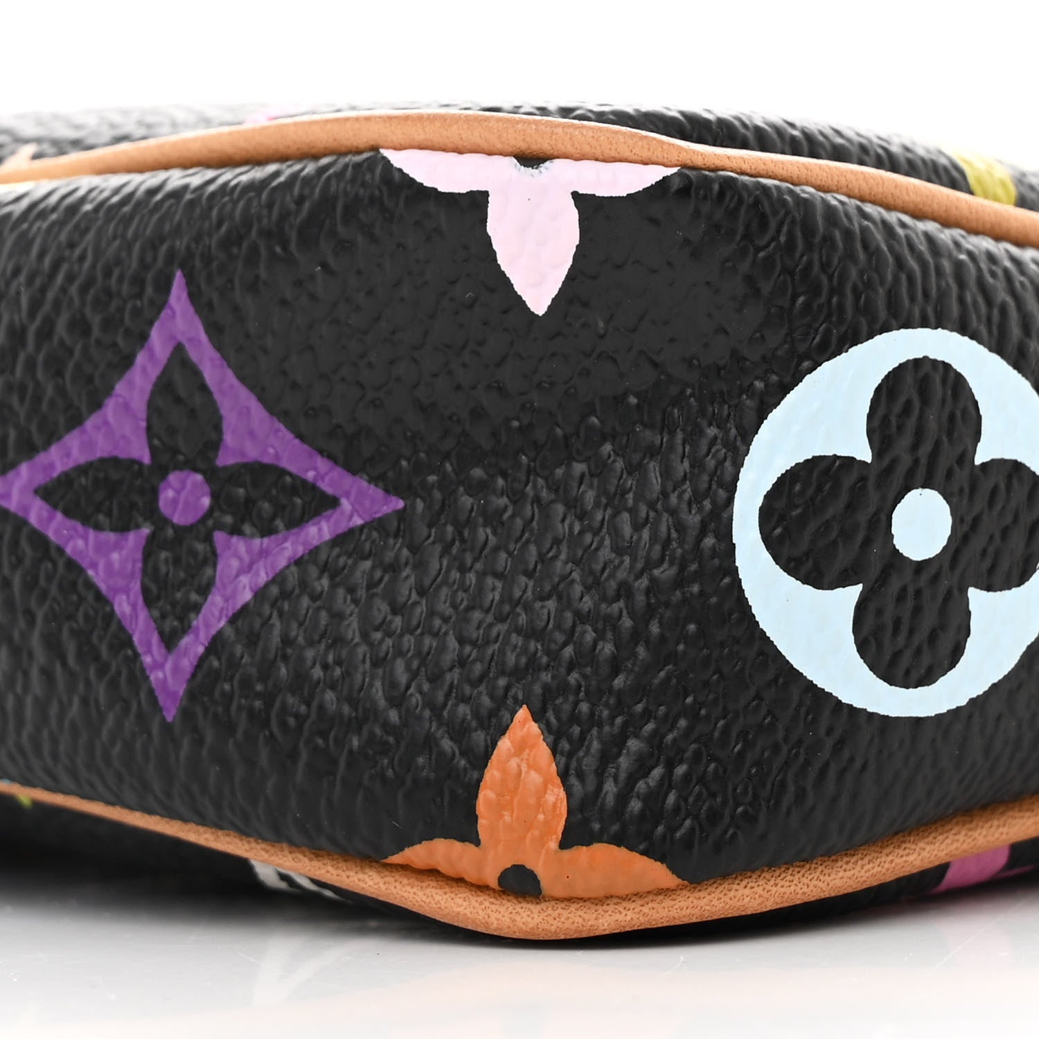 Louis Vuitton Monogram Multicolor Pochette Accessories Black 9 of 10