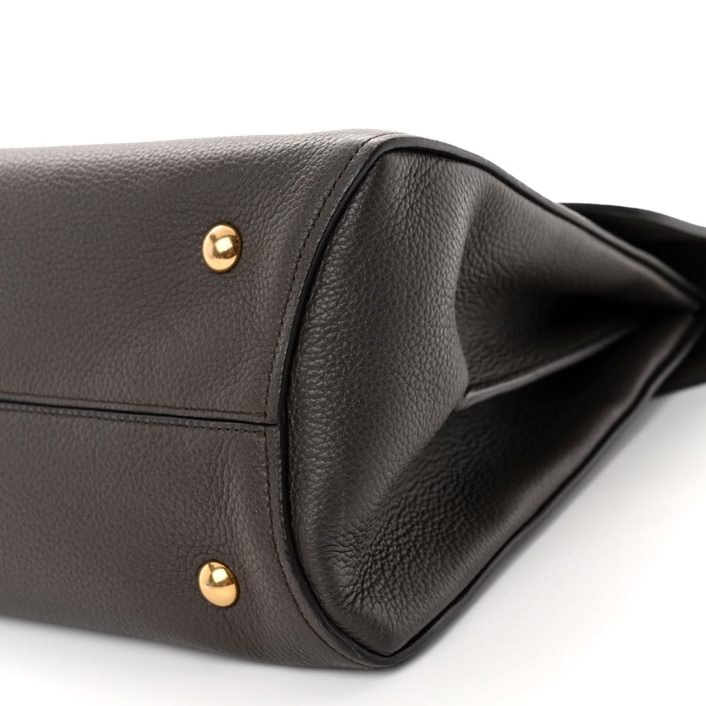 Calfskin Medium Margot Top Handle Satchel Flannel