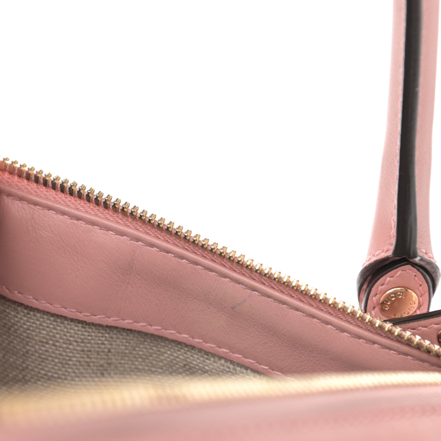 Soft Microguccissima Large Dome Satchel Soft Pink