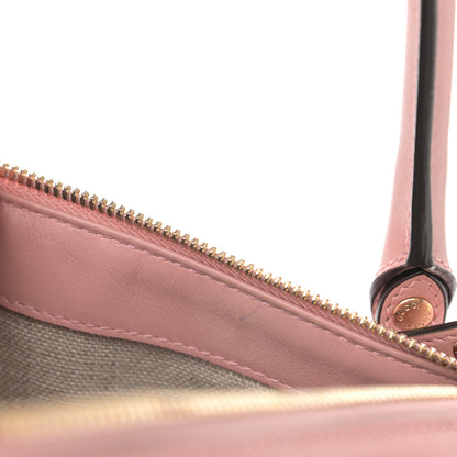 Gucci Soft Microguccissima Large Dome Satchel Soft Pink 10 of 13