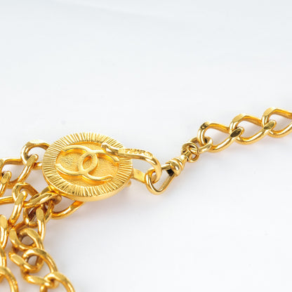 Chanel Chain CC Medallion Belt Gold 3 of 5