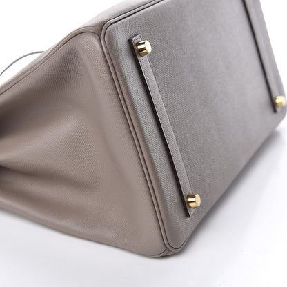 Hermes Epsom Birkin 35 Gris Asphalte 18 of 38